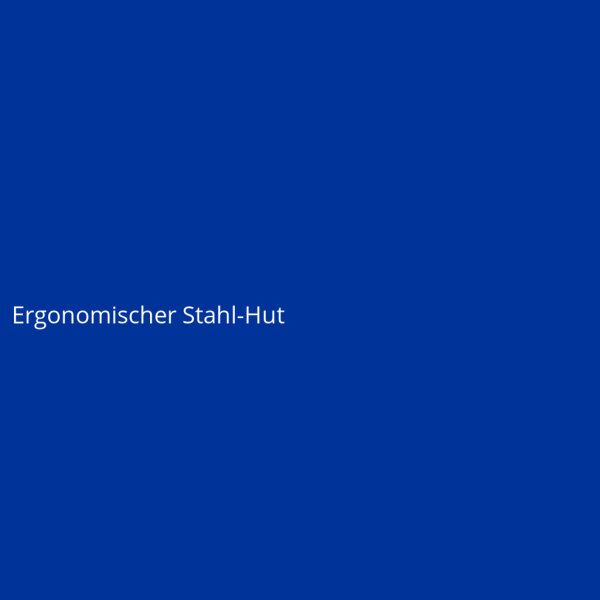 Ergonomischer Stahl-Hut
