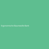 Ergonomische Baumwolle-Bank