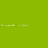 Aerodynamisches Leder-Messer